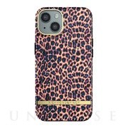 【iPhone13 ケース】Apricot Leopard