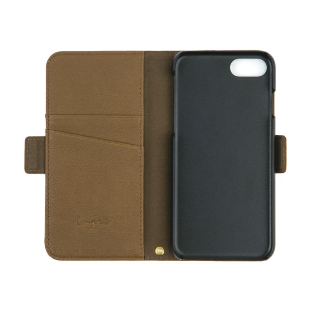 【iPhoneSE(第3/2世代)/8/7 ケース】Book Type Case (BROWN)サブ画像