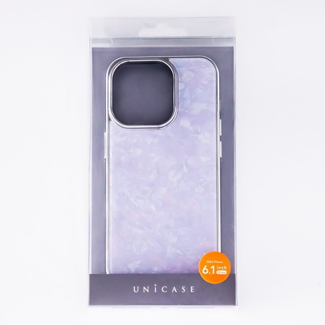 【iPhone14 Plus ケース】Glass Shell Case (lilac)サブ画像