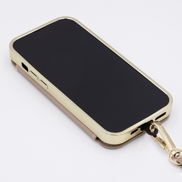 【iPhone14/13 ケース】Cross Body Case Duo (prism gold)サブ画像