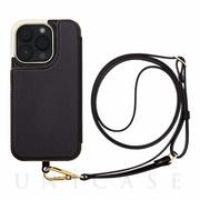 【iPhone14 Pro ケース】Cross Body Case Duo (black)