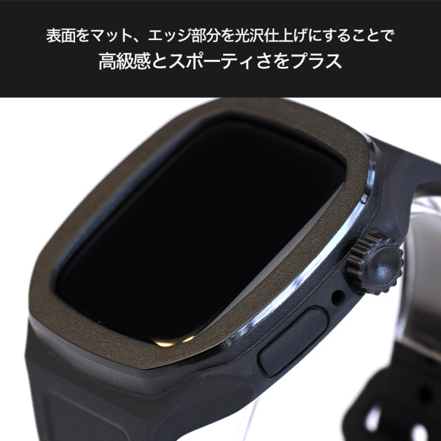 【Apple Watch バンド 45/44mm】OCTLUX Apple Watch Band Case (Matte Clear) for Apple Watch SE(第2/1世代)/Series9/8/7/6/5/4サブ画像