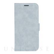 【iPhone14 Pro/13 Pro ケース】手帳型ケース Style Natural (Blue Gray)