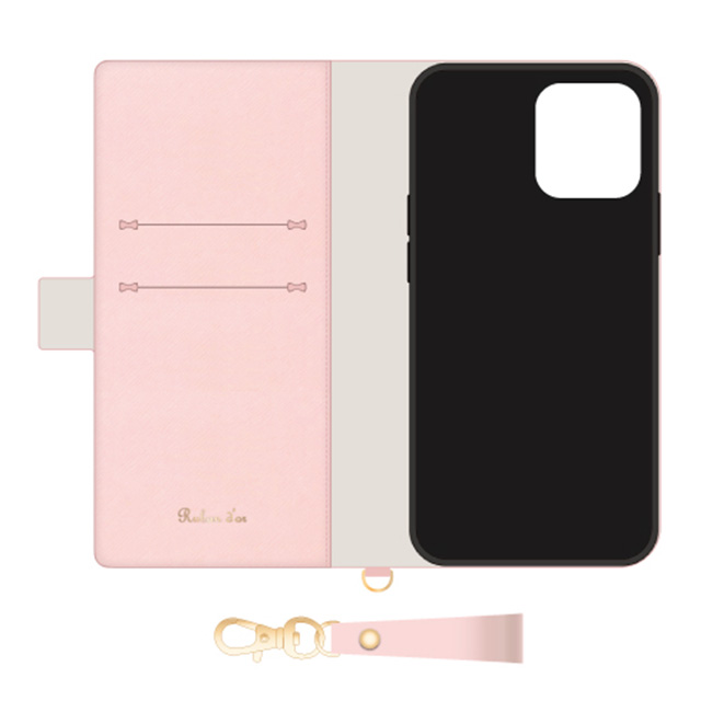 【iPhone14/13 ケース】手帳型ケース Ruband’or (Pink)サブ画像