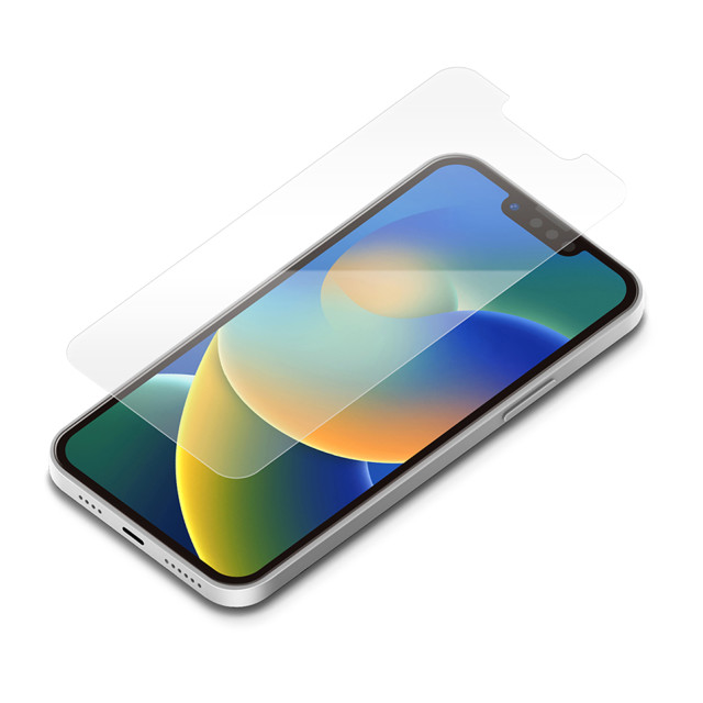 【iPhone14 Plus フィルム】ガイドフレーム付 液晶保護ガラス (ブルーライト低減/光沢)サブ画像