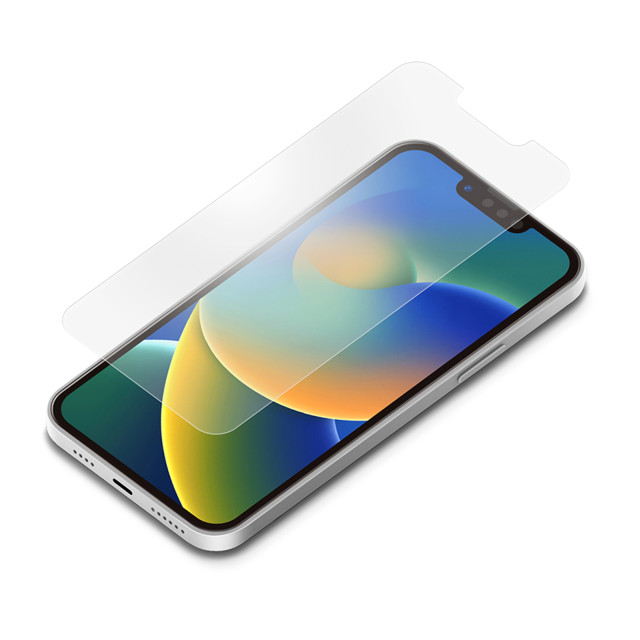 【iPhone14 Plus フィルム】ガイドフレーム付 液晶保護ガラス (ブルーライト低減/アンチグレア)サブ画像