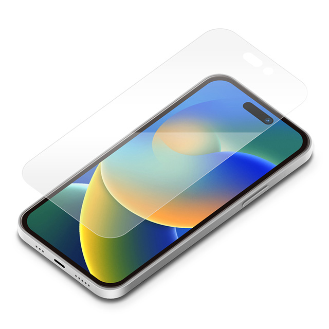 【iPhone14 Pro フィルム】ガイドフレーム付 液晶全面保護ガラス (スーパークリア)サブ画像