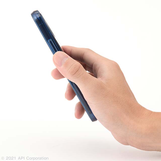 【iPhone14 ケース】HEXAGON (SUNSET BLUE)サブ画像