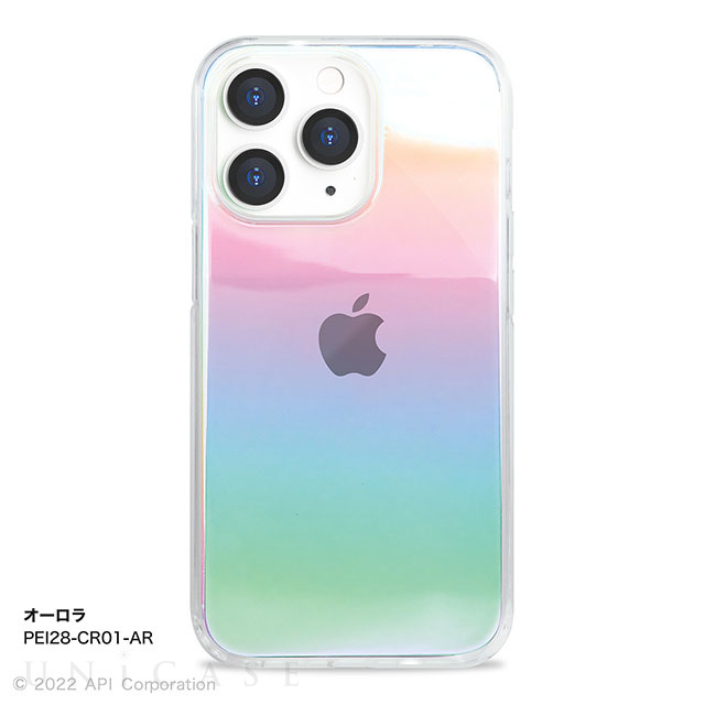 【iPhone14 Pro ケース】Carat (オーロラ)