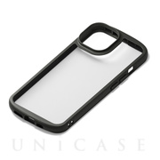 【iPhone14 Plus ケース】MagSafe充電器対応 クリアタフケース (ブラック)