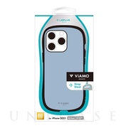 【iPhone14 Pro ケース】耐衝撃ハイブリッドケース 「ViAMO personal」 (ライトブルー)