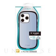 【iPhone14 Pro ケース】耐衝撃ハイブリッドケース 「ViAMO personal」 (メタルブルー)