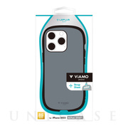 【iPhone14 Pro Max ケース】耐衝撃ハイブリッドケース 「ViAMO personal」 (ダークグレー)