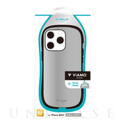 【iPhone14 Pro Max ケース】耐衝撃ハイブリッドケース 「ViAMO personal」 (メタルシルバー)