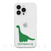 【iPhone14 Pro ケース】ソフトクリアケース (cetiosaurus)