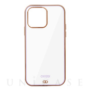 【iPhone14 Pro Max ケース】LUXURY CLEAR CASE (Lavender Gold)