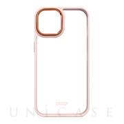 【iPhone14/13 ケース】TWO-TONE FRAME CASE (Pink)