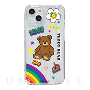 【iPhone14 ケース】オーロラケース (Teddy Bear)