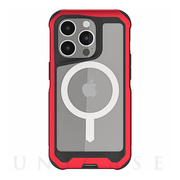 【iPhone14 Pro ケース】Atomic Slim with MagSafe (Red)