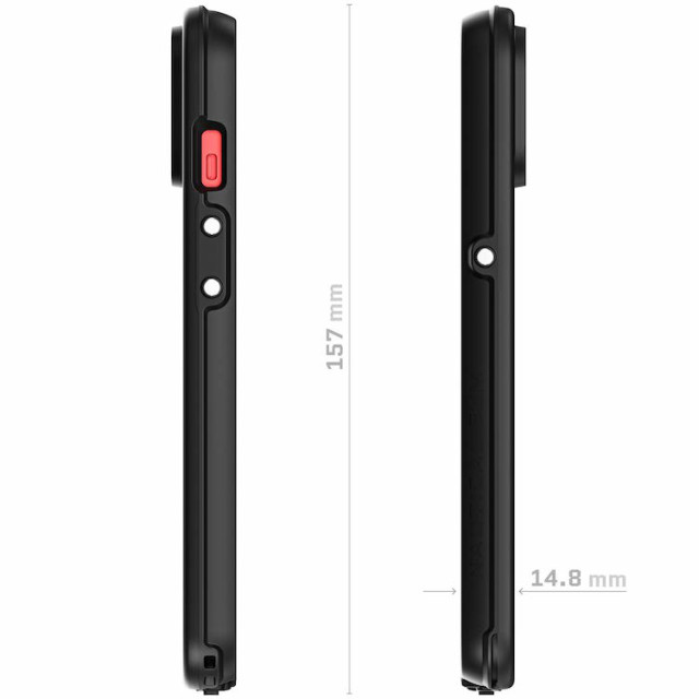 【iPhone14 Plus ケース】Nautical Slim with MagSafe (Black)サブ画像