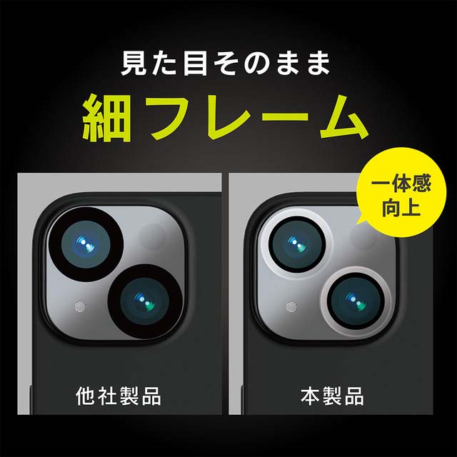 【iPhone14 フィルム】[PicPro] ゴリラガラス クリア レンズ保護ガラス 光沢サブ画像