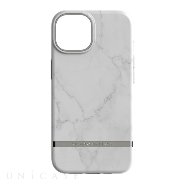 【iPhone14 ケース】White Marble