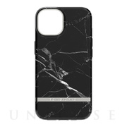 【iPhone14 ケース】Black Marble