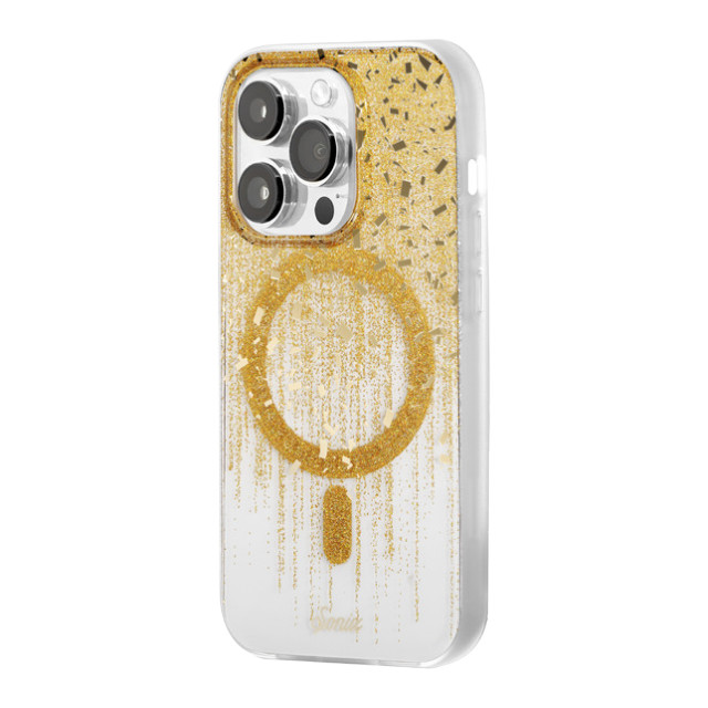 【iPhone14 Pro ケース】MagSafe対応 DRIPPIN IN GOLDサブ画像