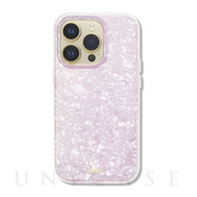 【iPhone14 Pro ケース】抗菌ケース (Pink Pearl Tort)