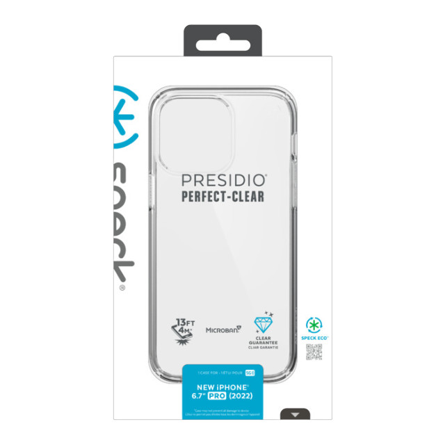 【iPhone14 Pro Max ケース】Presidio Perfect Clear (Clear/Clear)サブ画像