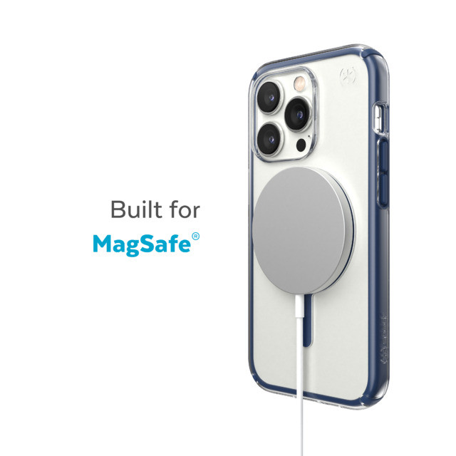【iPhone14 Pro Max ケース】Perfect-Clear Impact Geometry MagSafe (Costal Blue)サブ画像