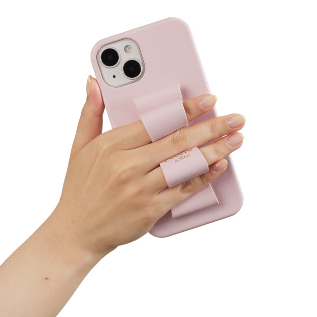 【iPhone14 ケース】Slim Wrap Case Stand ＆ Ring Ribbon (Sakura Pink)サブ画像