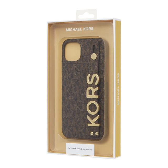 【iPhone14 Plus ケース】Slim Wrap Case Stand ＆ Ring (Brown)サブ画像