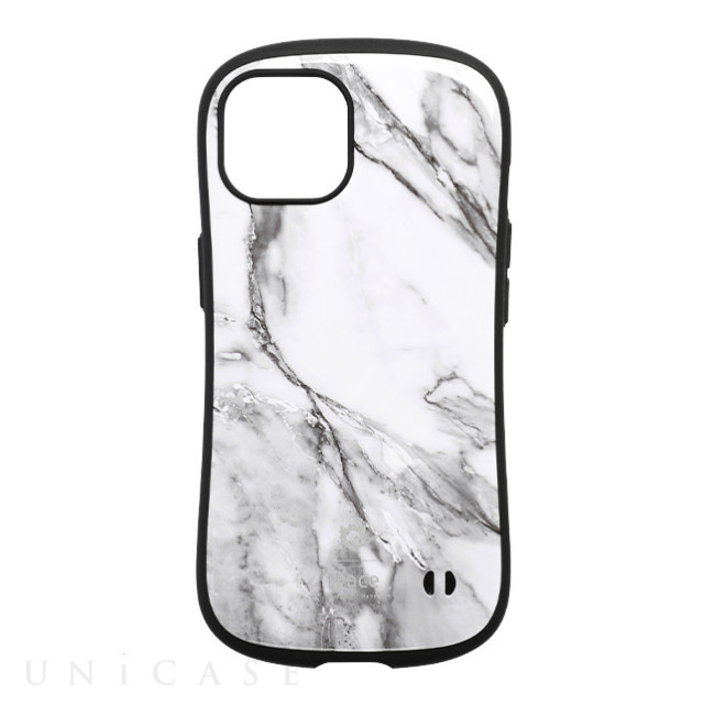 【iPhone14 ケース】iFace First Class Marbleケース (ホワイト)