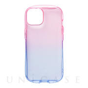 【iPhone14 ケース】iFace Look in Clear Lollyケース (ピーチ/サファイア)