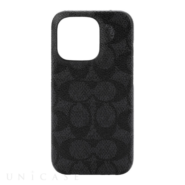 【iPhone14 Pro ケース】Slim Wrap Case (Signature C Black)