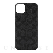 【iPhone14 Plus ケース】Slim Wrap Case (Signature C Black)