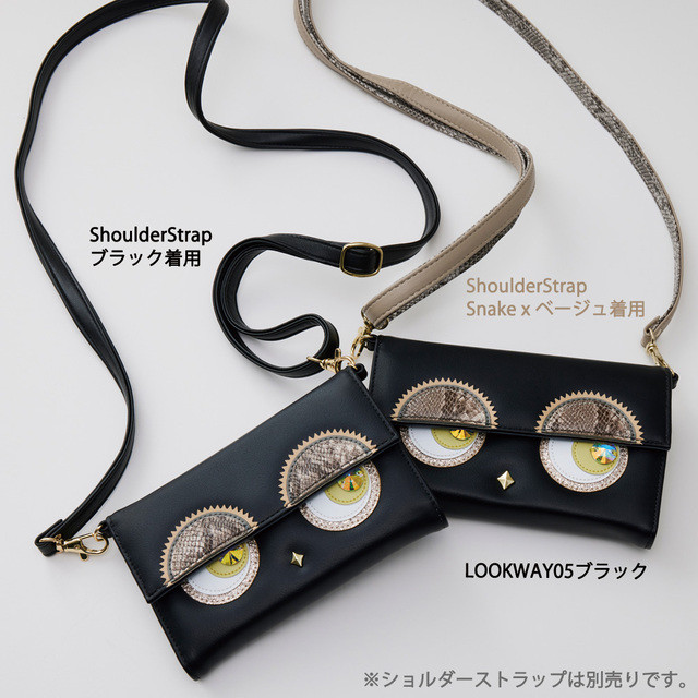 【iPhone14 Plus ケース】LOOKWAY05 (ブラック)サブ画像