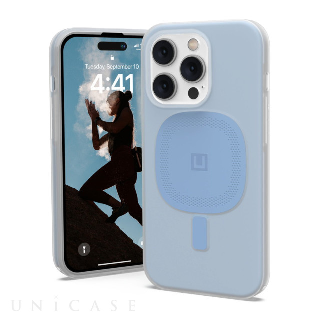 【iPhone14 Pro ケース】U by UAG MagSafe対応 LUCENT2.0 (セルリアン)