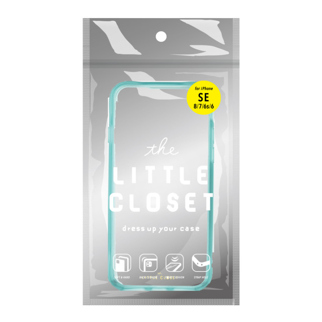 【iPhoneSE(第3/2世代)/8/7/6s/6 ケース】LITTLE CLOSET iPhone case (GLASS GREEN)サブ画像