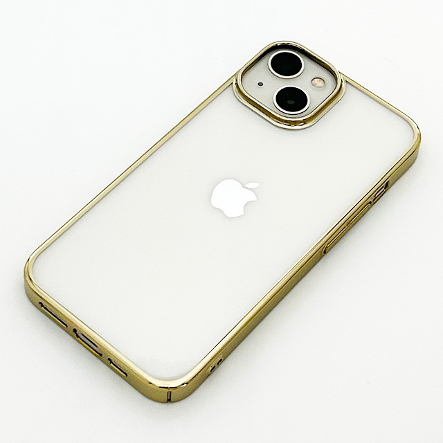 【iPhone13 ケース】サイドメッキケース (ゴールド)サブ画像