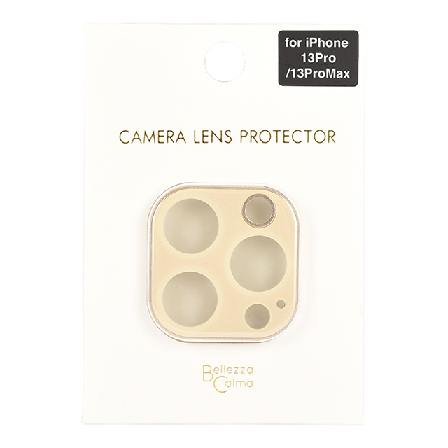 【iPhone13 Pro/13 Pro Max フィルム】カメラ保護ガラス (ゴールド)サブ画像