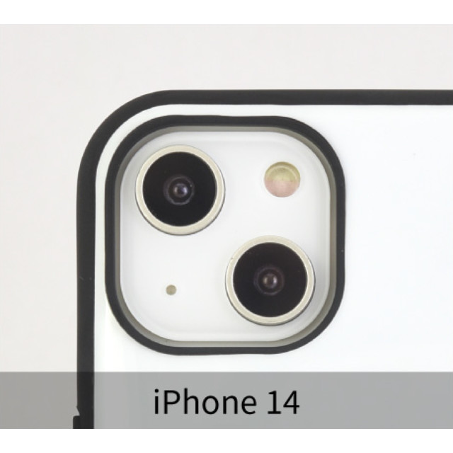 【iPhone14/13 ケース】リラックマ IIII fit (モノクロ)サブ画像