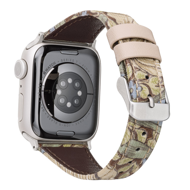 【Apple Watch バンド 41/40/38mm】モリスデザインウォッチバンド (ピンパネル(ベージュ)) for Apple Watch SE(第2/1世代)/Series9/8/7/6/5/4/3/2/1サブ画像