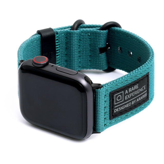 【Apple Watch バンド 41/40/38mm】SOFT WOVEN STRAP (グリーン) for Apple Watch SE(第2/1世代)/Series9/8/7/6/5/4/3/2/1サブ画像