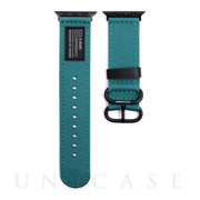 【Apple Watch バンド 49/45/44/42mm】SOFT WOVEN STRAP (グリーン) for Apple Watch Ultra2/1/SE(第2/1世代)/Series9/8/7/6/5/4/3/2/1