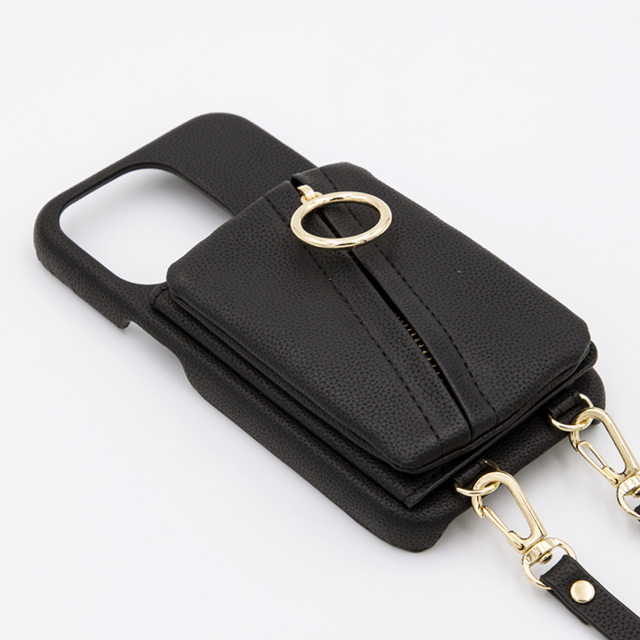 【アウトレット】【iPhone14 Plus ケース】Clutch Ring Case (black)サブ画像