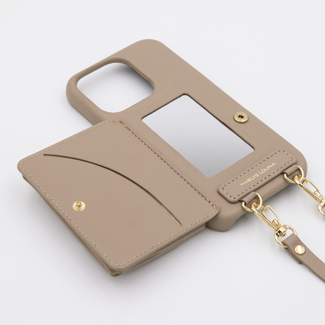 【アウトレット】【iPhone14/13 ケース】Clutch Ring Case (beige)サブ画像