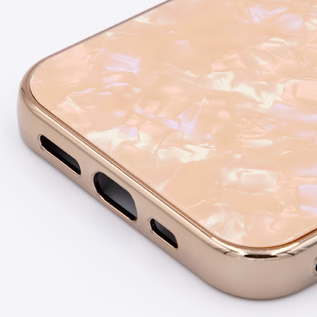 【アウトレット】【iPhone14 Plus ケース】Glass Shell Case (coral pink)サブ画像