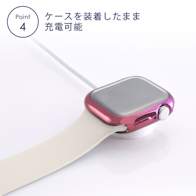 【Apple Watch ケース 41/40mm】TPUソフトケース META グラデーションカラー (グリーン/イエロー) for Apple Watch SE(第2/1世代)/Series9/8/7サブ画像